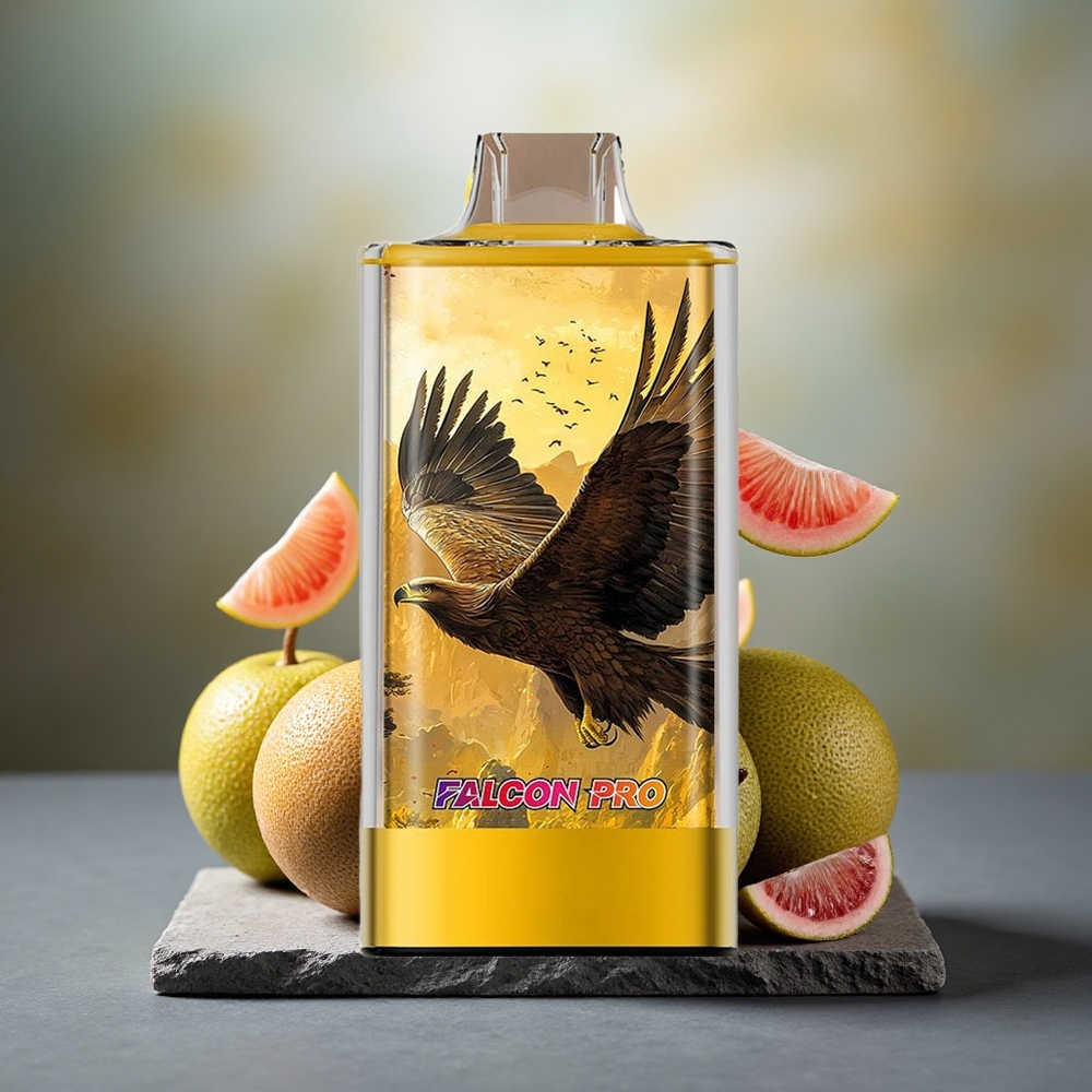JNR Falcon Pro 28000 Disposable Vape Kiwi Passion Guava 30ml Smart Display