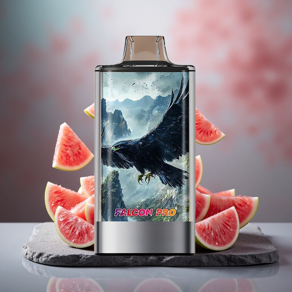 JNR Falcon Pro 28000 Disposable Vape Watermelon Bubblegum Dual Mesh Coil