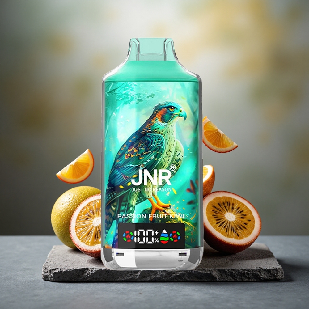JNR Falcon X 18000 Puffs 24ml Dual Mesh Disposable Vape Passion Fruit Kiwi