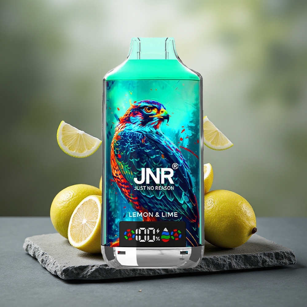 JNR Falcon X 18000 Puffs Dual Mesh Disposable Vape Lemon Lime