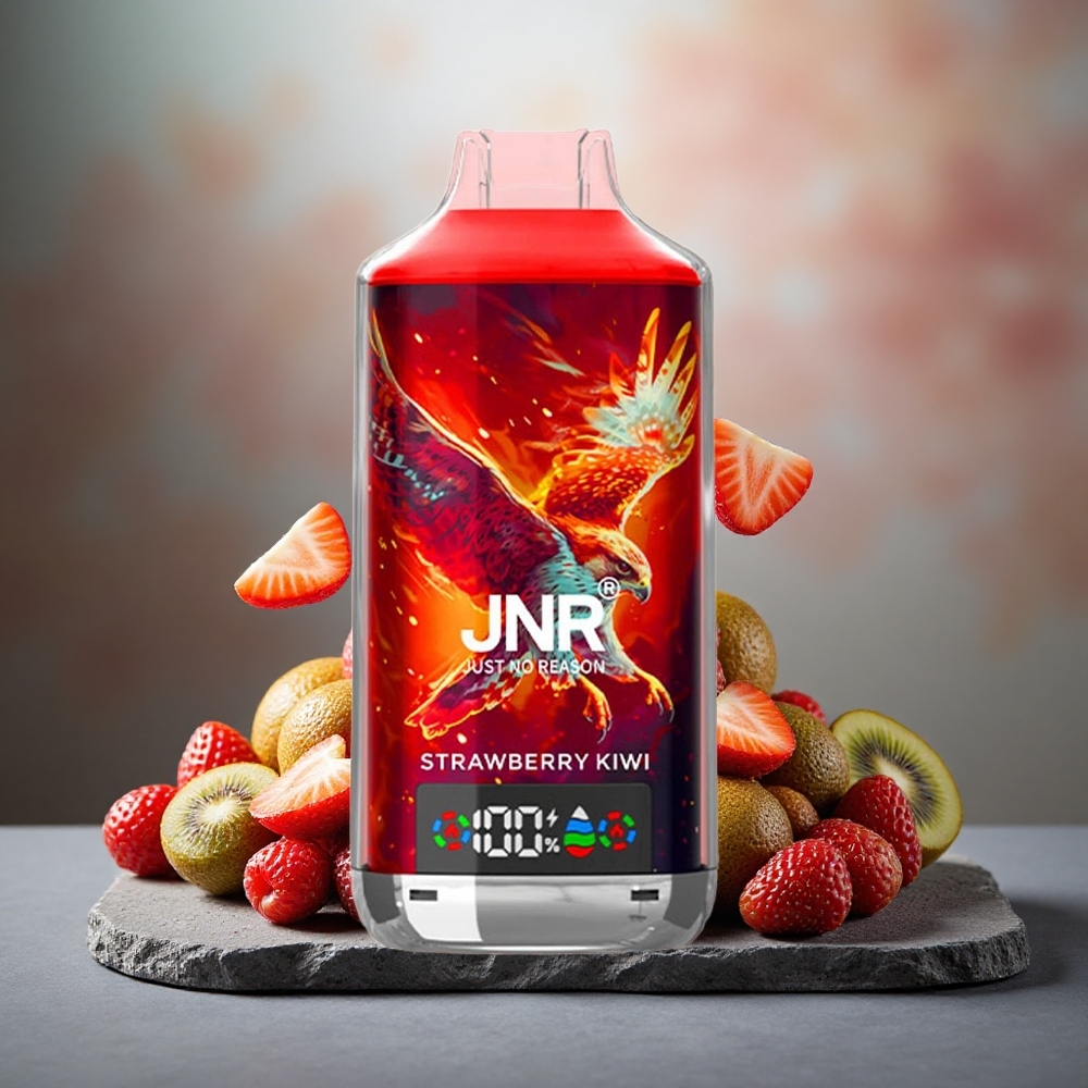 JNR Falcon X 18000 Puffs Dual Mesh Strawberry Kiwi