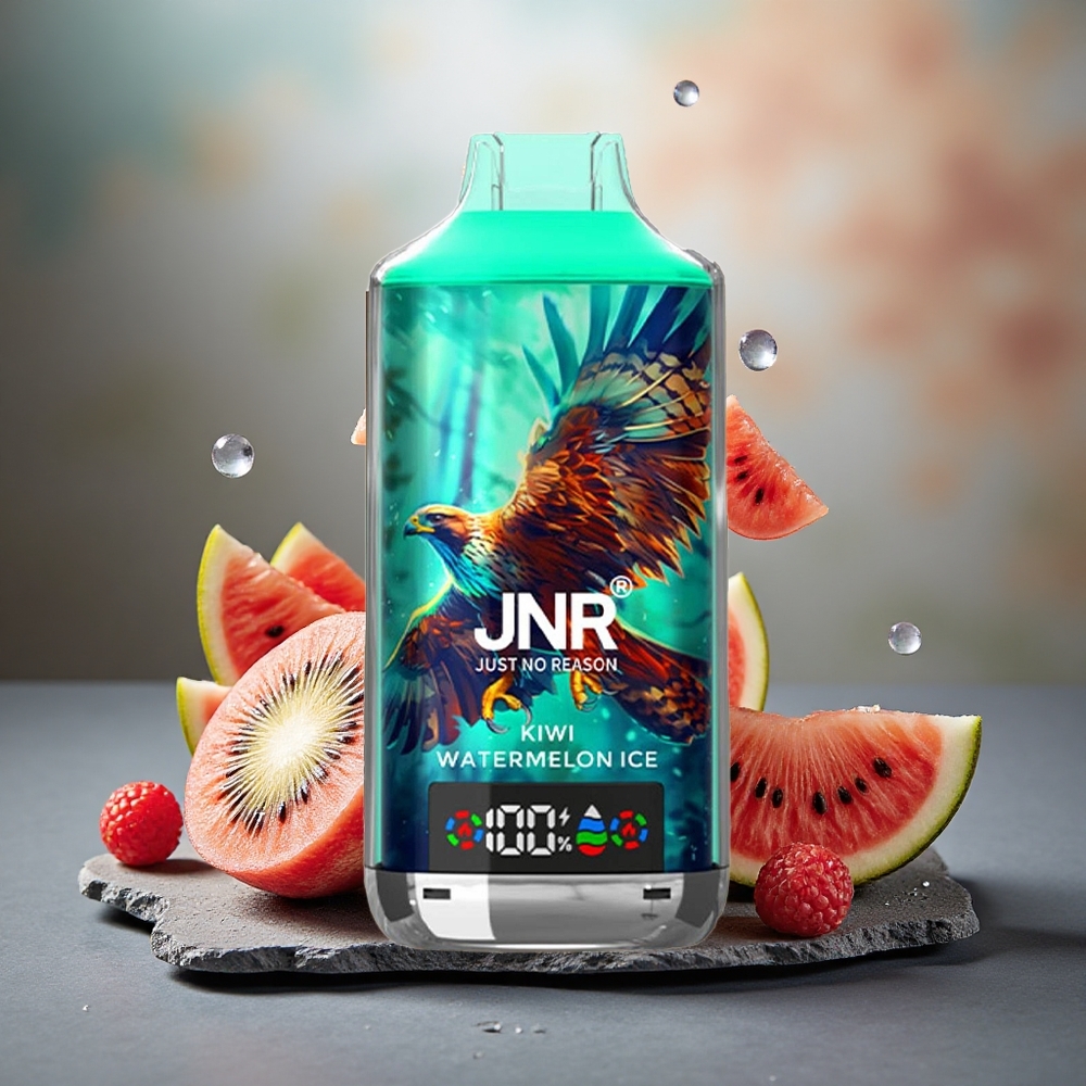 JNR Falcon X 18000 Puffs Type-C Quick Charge Disposable Vape Kiwi Watermelon Ice