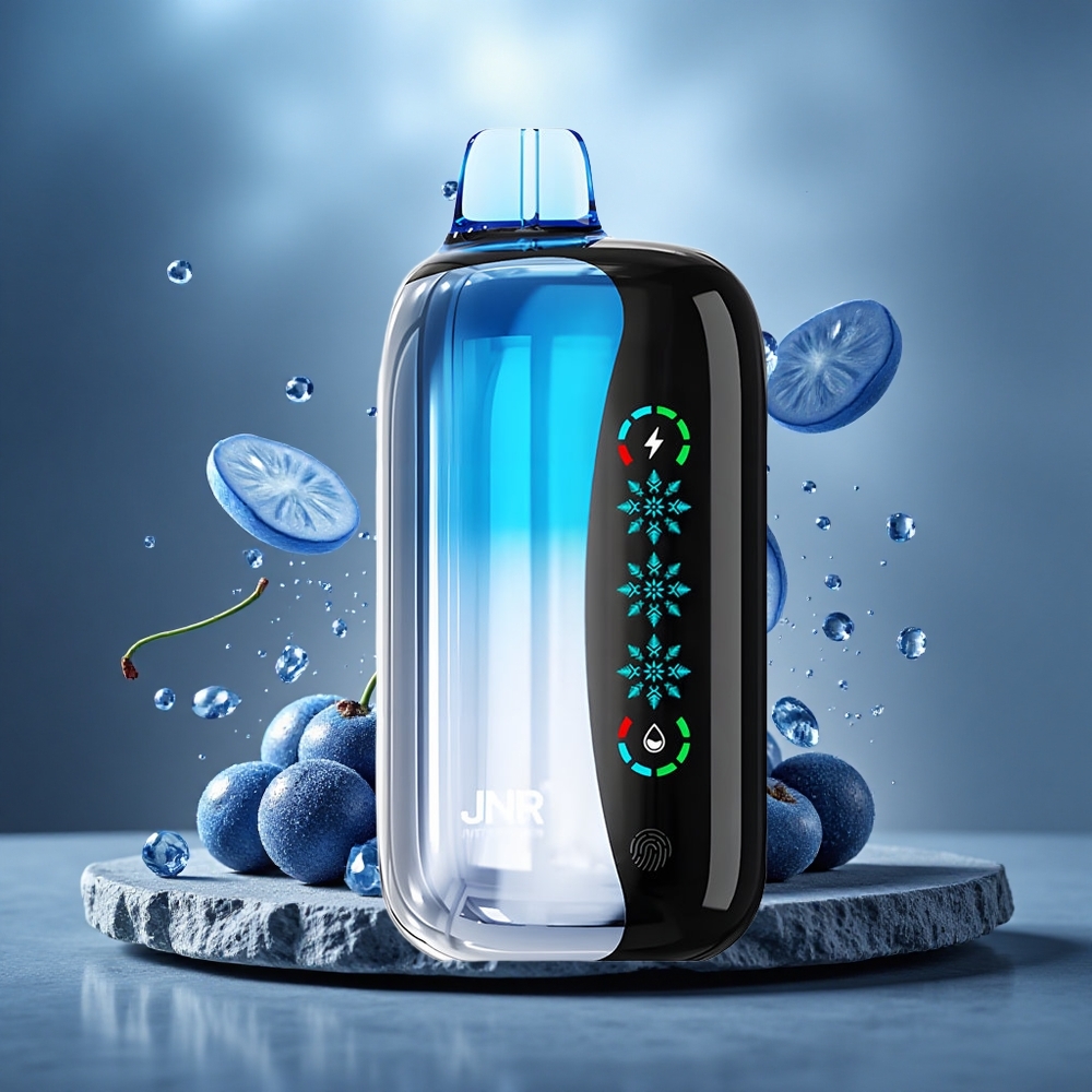 JNR Flex Ice 21000 Puffs Disposable Vape Blue Cherry Explosion with Customizable Airflow