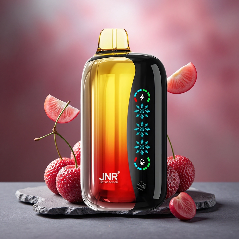 JNR Flex Ice 21000 Puffs Disposable Vape Cherry Cola with Customizable Airflow