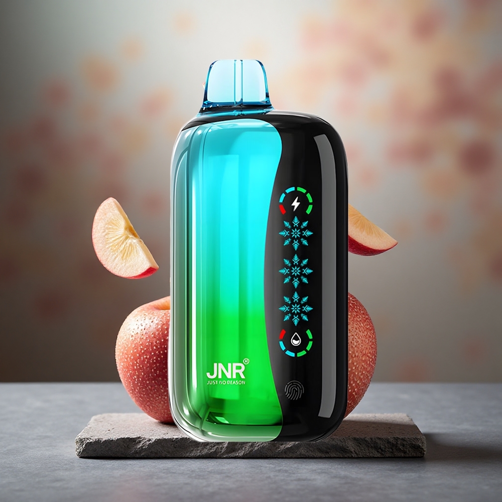 JNR Flex Ice 21000 Puffs Disposable Vape Double Apple with Customizable Airflow