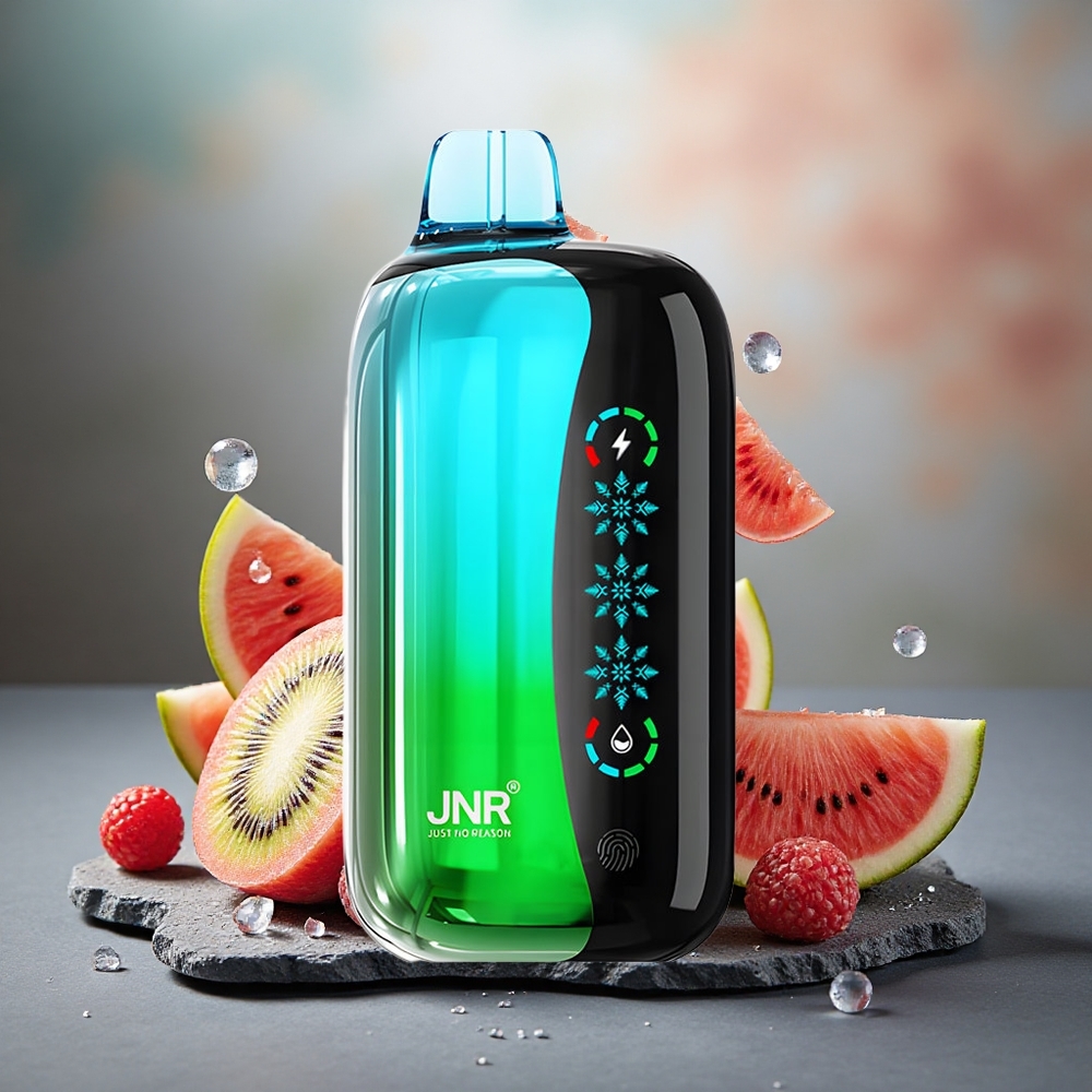 JNR Flex Ice 21000 Puffs Disposable Vape Kiwi Watermelon Ice with Customizable Airflow