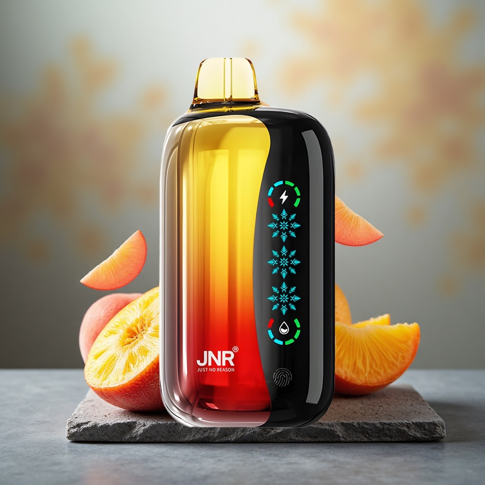 JNR Flex Ice 21000 Puffs Touch Screen Disposable Vape Peach Mango Pineapple