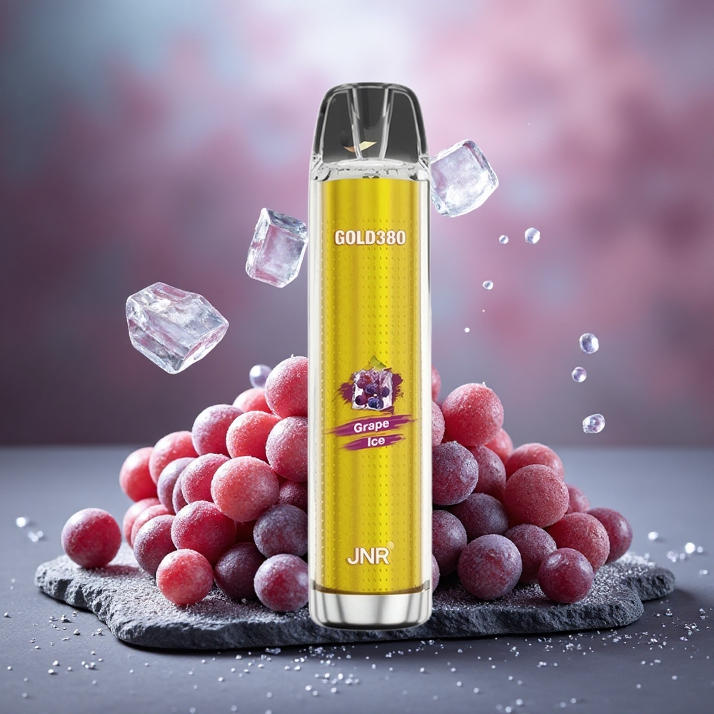 JNR Gold380 6000 Puffs 1500mAh Disposable Vape Grape Ice