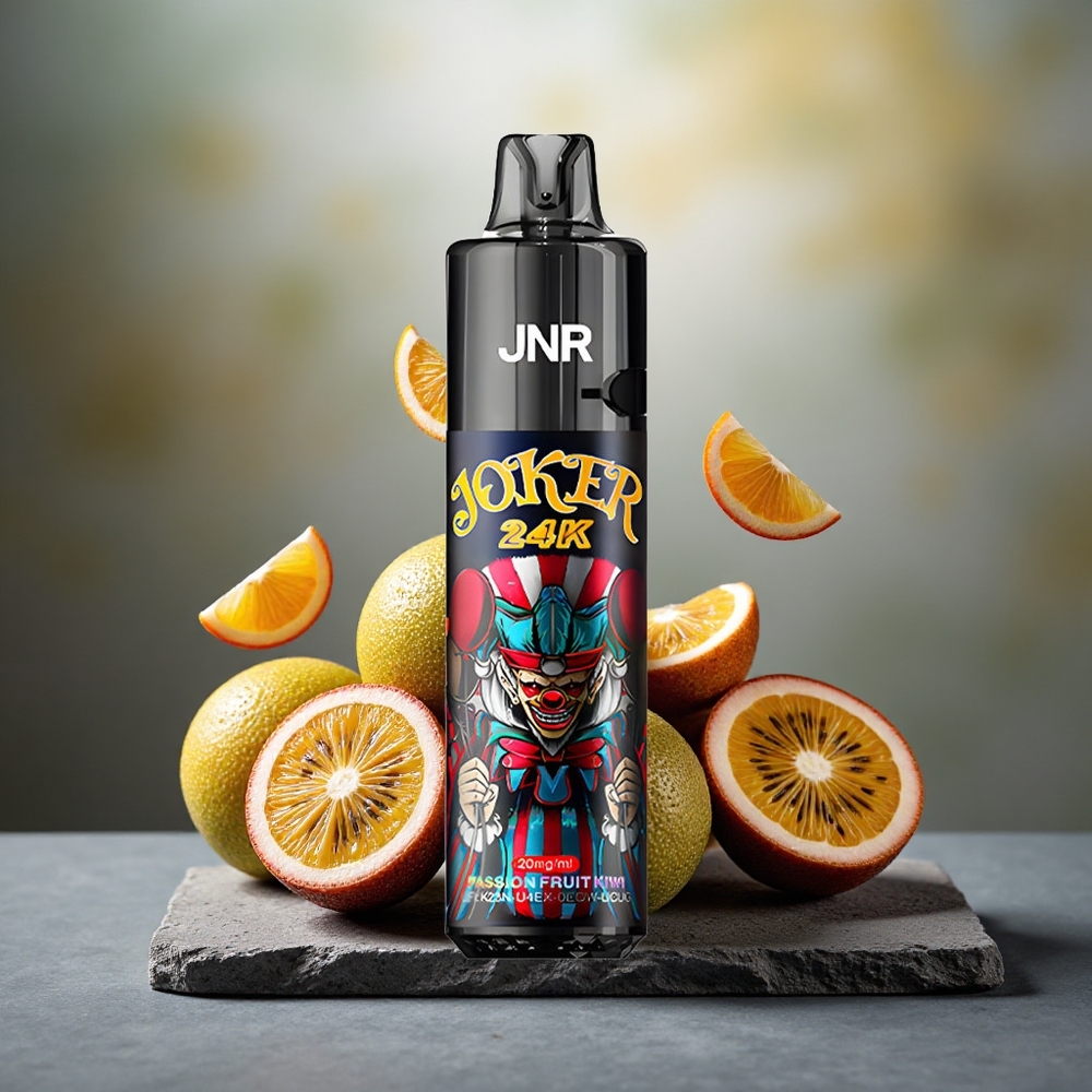 JNR Joker 24K Puffs Disposable Vape Passion Fruit Kiwi 800mAh Type-C
