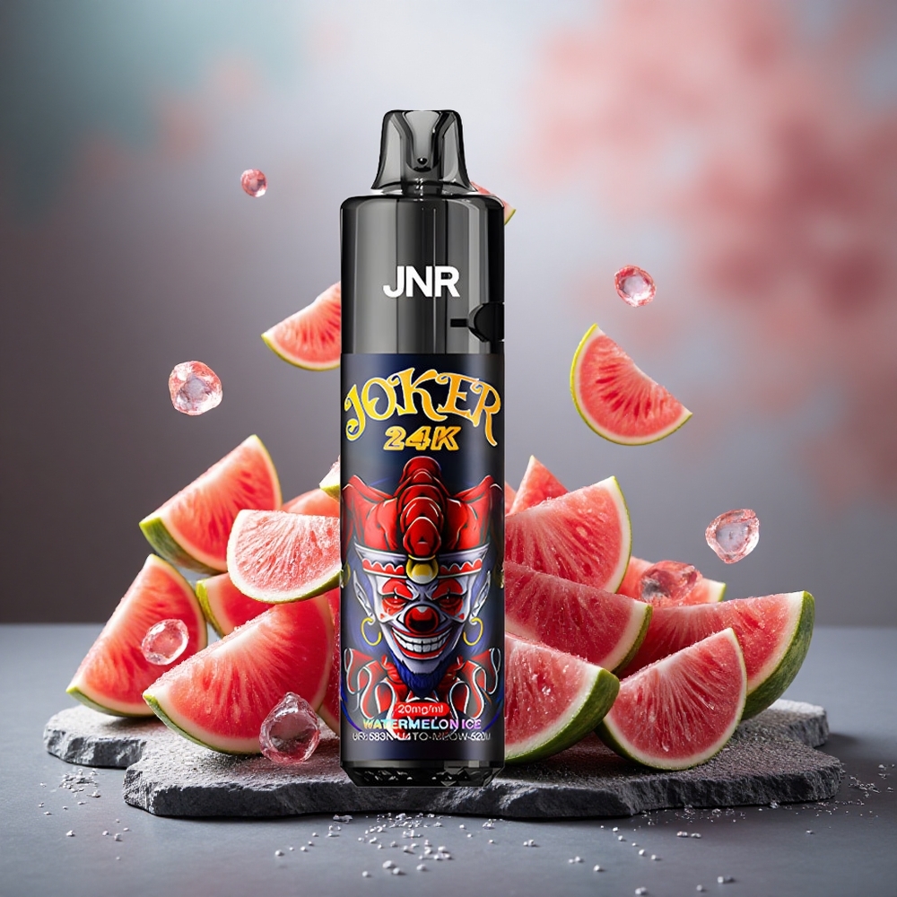 JNR Joker 24K Puffs Disposable Vape Watermelon Ice 800mAh Type-C