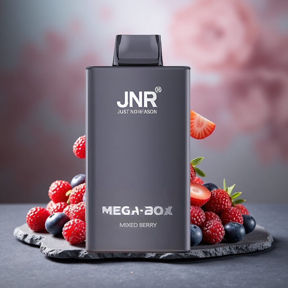 JNR Mega Box 25000 Puffs 30ml Disposable Vape Mixed Berry