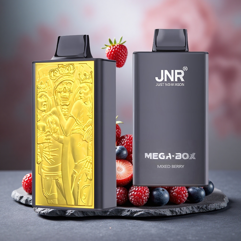 JNR Mega Box 25000 Puffs 30ml Disposable Vape Mixed Berry