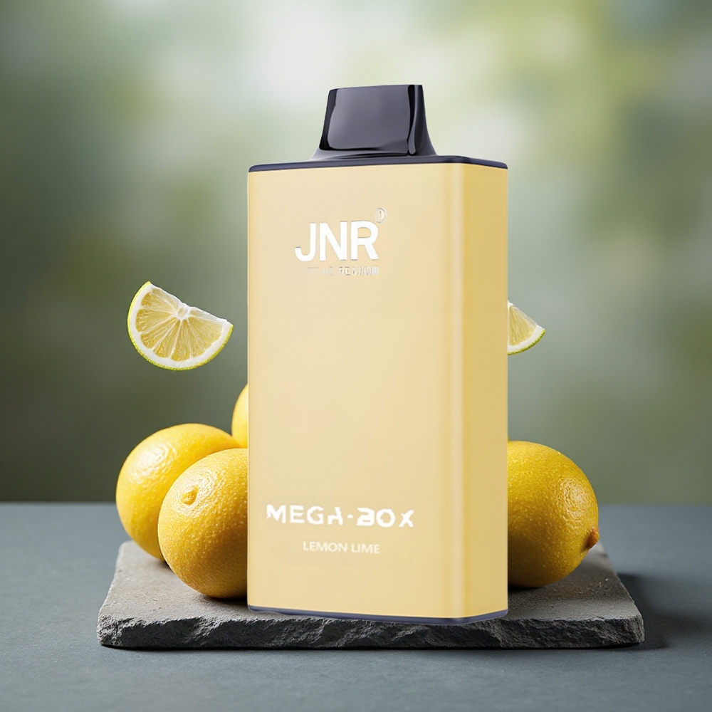 JNR Mega Box 25000 Puffs Dual Mesh Disposable Vape Lemon & Lime