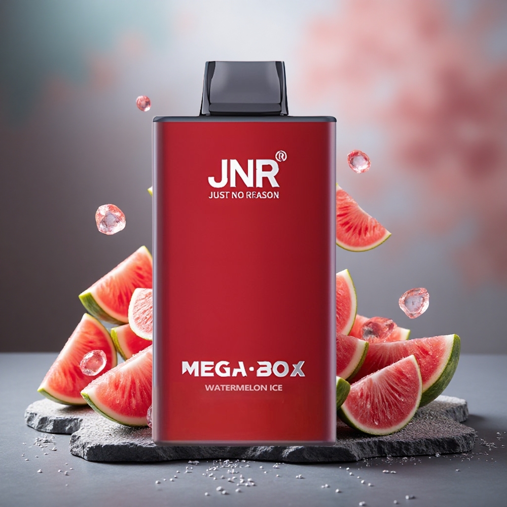 JNR Mega Box 25000 Puffs Dual Mesh Disposable Vape Watermelon Ice