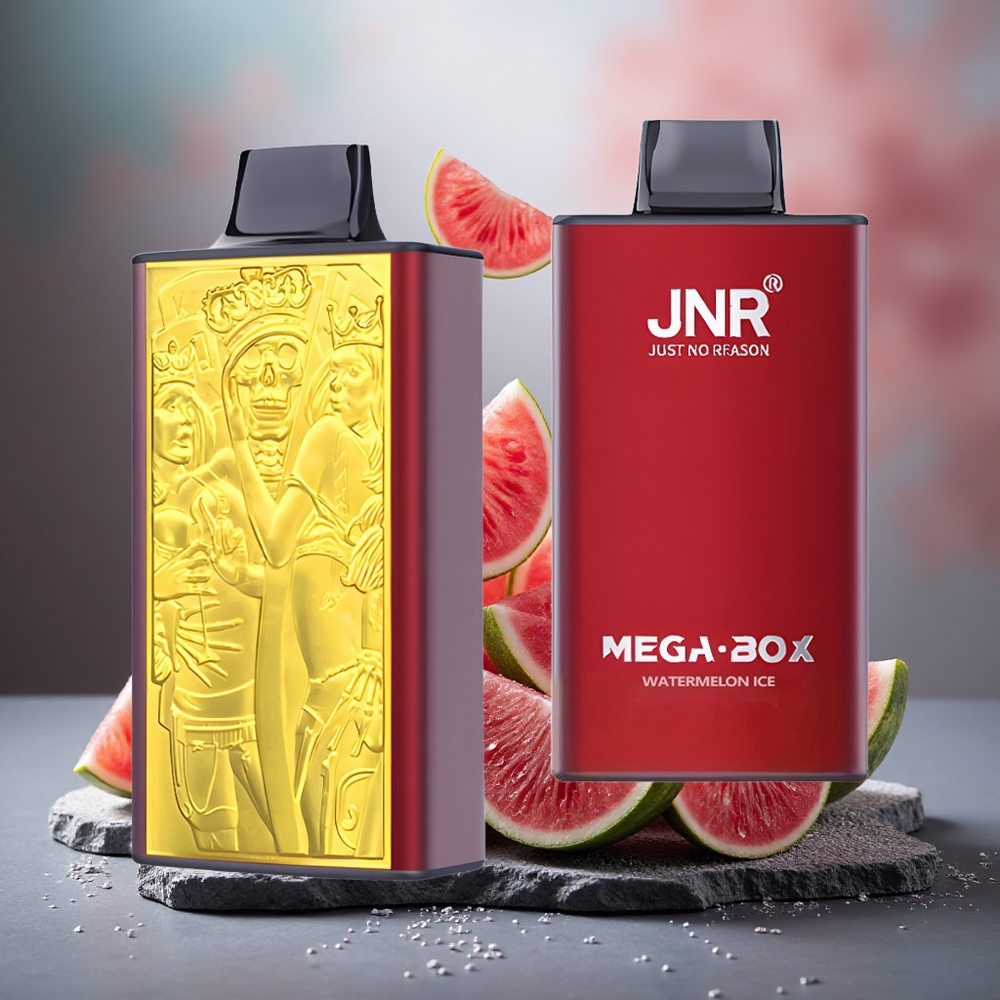 JNR Mega Box 25000 Puffs Dual Mesh Disposable Vape Watermelon Ice