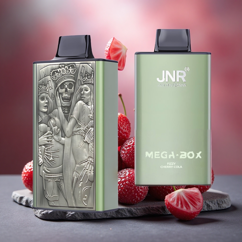 JNR Mega Box 25000 Puffs Dual Mesh Fizzy Cherry Cola Disposable Vape