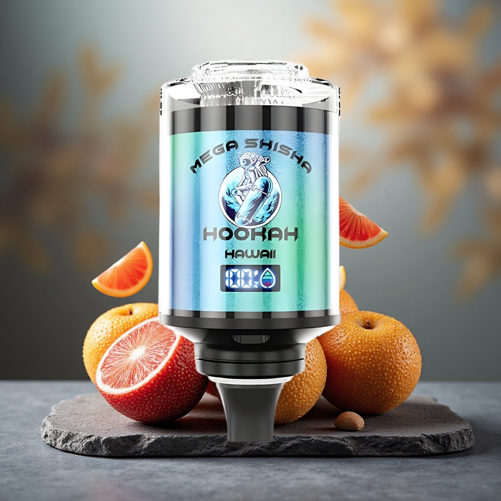 JNR Mega Shisha Hookah 100K Desktop Hawaii 100K Puffs 60ml