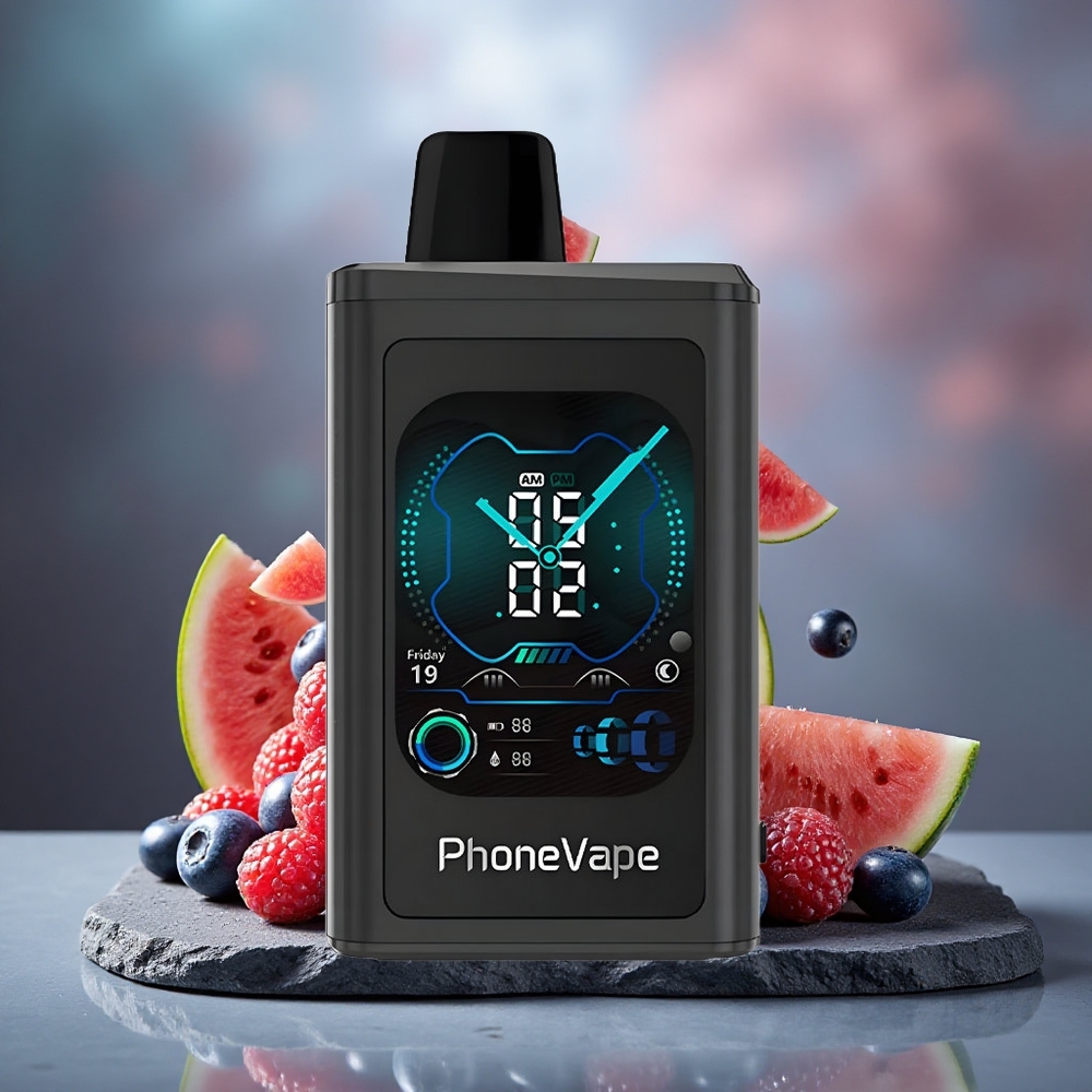JNR PhoneVape 30000 puffs Turbo Disposable Vape Blueberry Watermelon