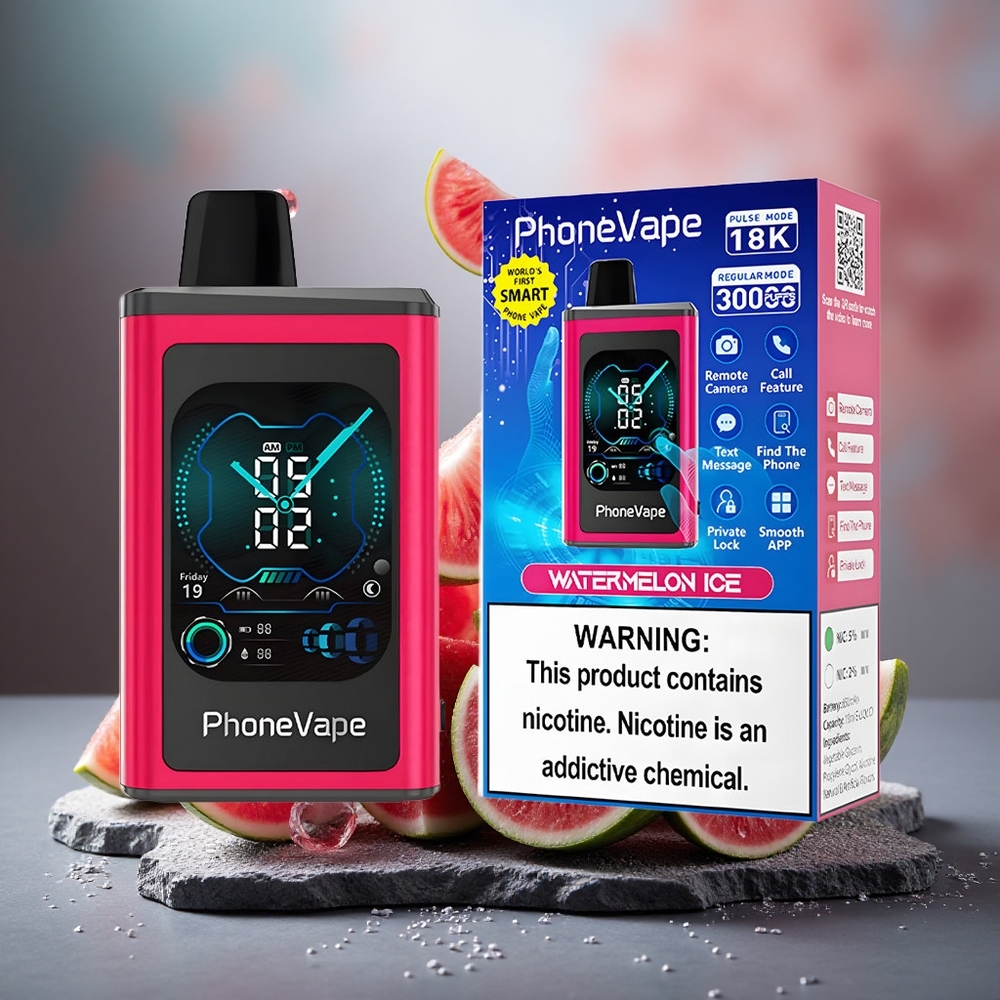 JNR PhoneVape 30000 puffs Turbo Disposable Vape Watermelon Ice