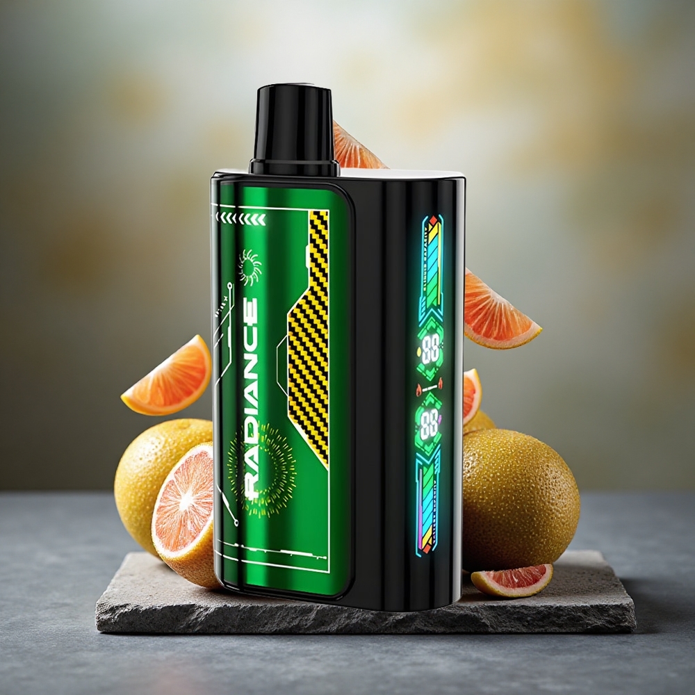 JNR Radiance 31000 Puffs Disposable Vape PASSION FRUIT KIWI with Dual Mesh Coil