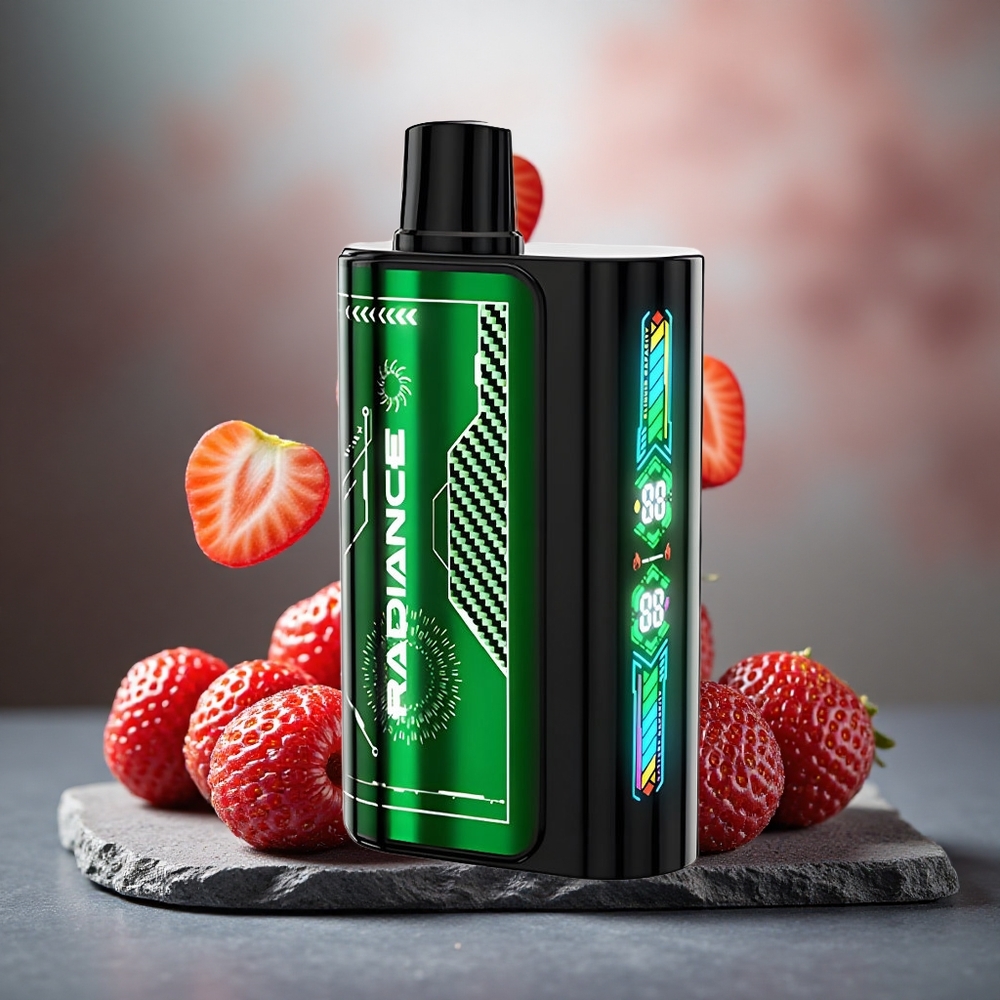 JNR Radiance 31000 Puffs Disposable Vape STRAWBERRY KIWI Dual Mesh Coil