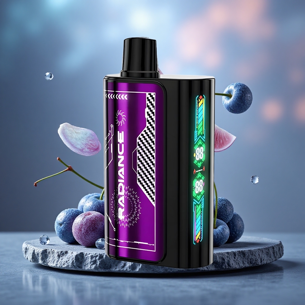 JNR Radiance 31000 Puffs Dual Mesh Disposable Vape BLUE RAZZ CHERRY