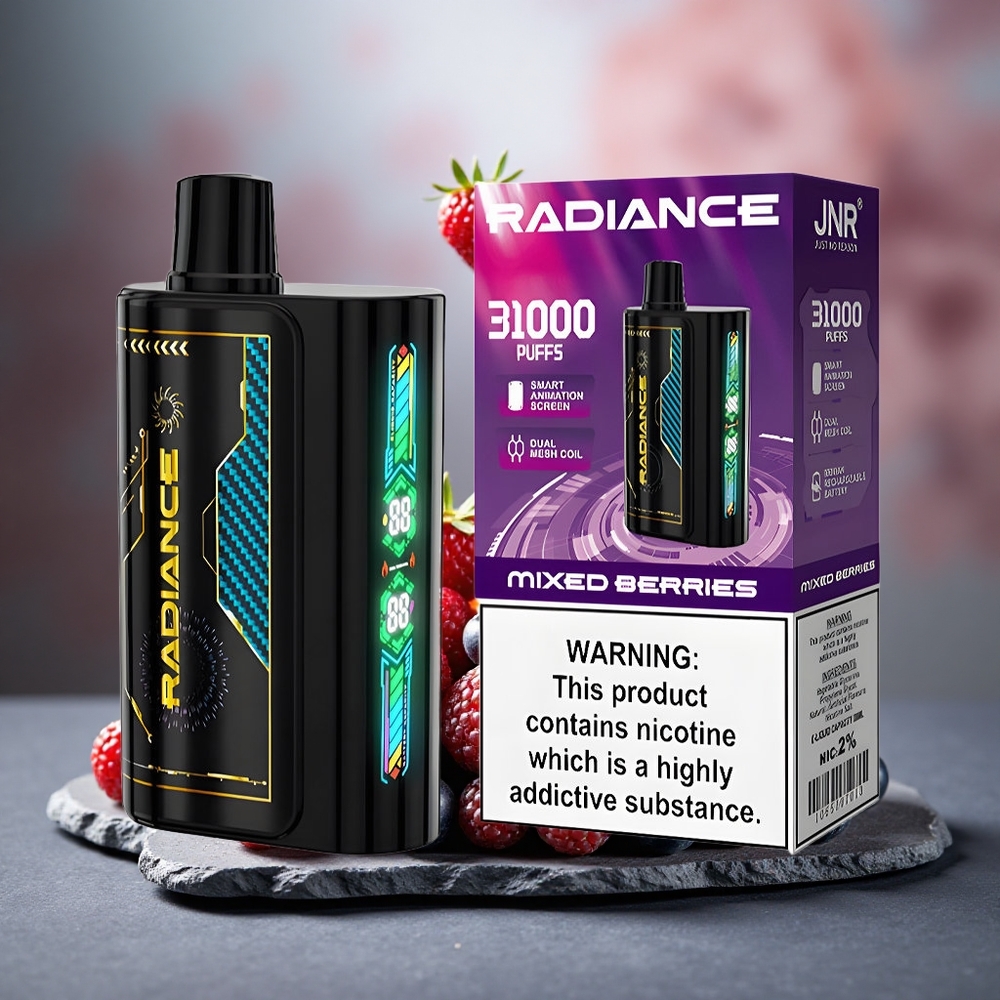JNR Radiance 31000 Puffs Dual Mesh Disposable Vape MIXED BERRIES