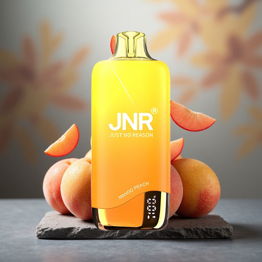 JNR Rainbow 10500 Puffs 18ml Disposable Vape Mango Peach