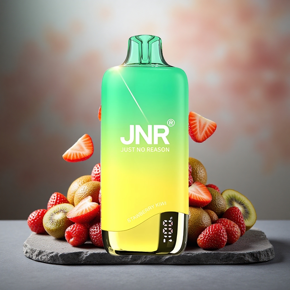 JNR Rainbow 10500 Puffs 18ml Disposable Vape Strawberry Kiwi