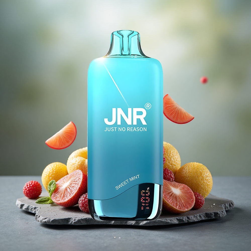 JNR Rainbow 10500 Puffs 18ml Disposable Vape Sweet Mint