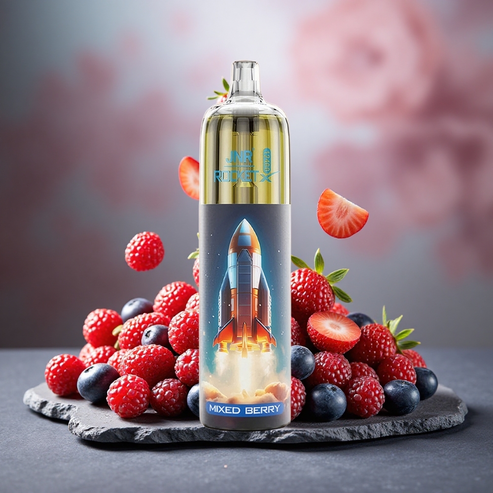 JNR Rocket-X 12400 Puffs RGB Disposable Vape Mixed Berry