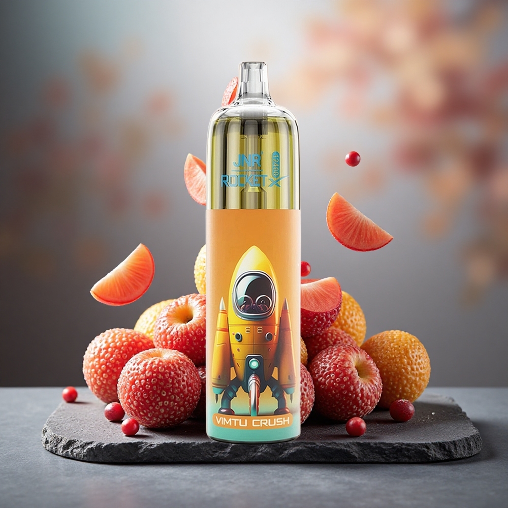 JNR Rocket-X 12400 Puffs RGB Disposable Vape Vimtu Crush