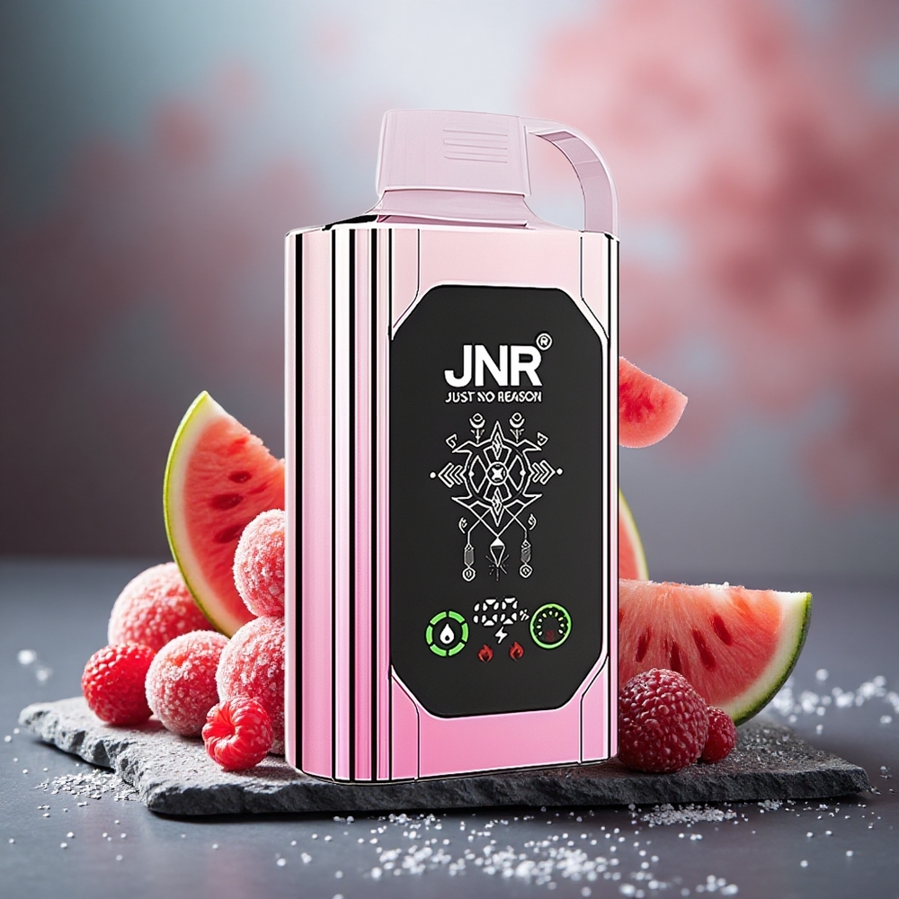 JNR Shisha Hookah Box 20500 Puffs Dual Mesh Cherry Watermelon Freeze 25ml