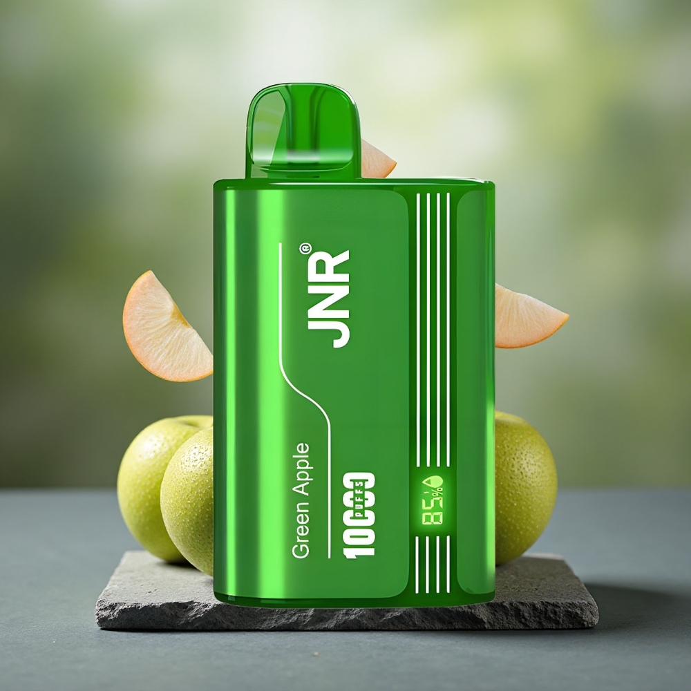 JNR Tank 10000 Puffs Dual Mesh Disposable Vape Green Apple Peach Pear
