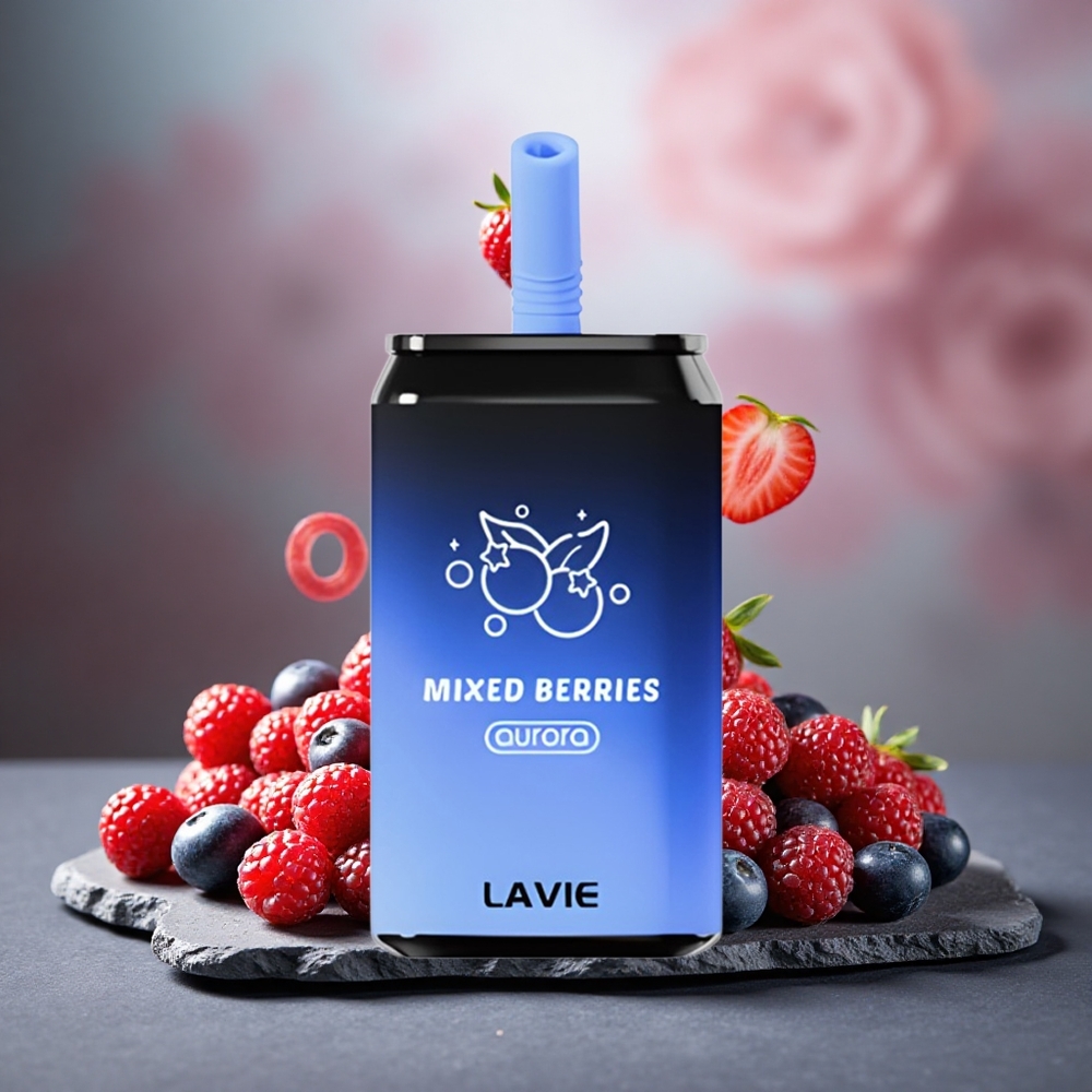 LAVIE Aurora 11000 Puffs 22ML Mixed Berries Rechargeable Disposable Vape