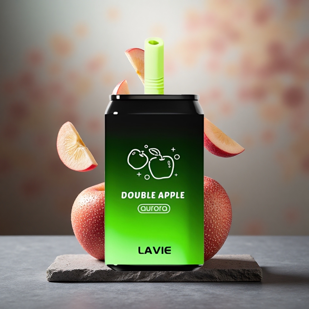 Lavie Aurora 11000 Puffs 22ML Double Apple Rechargeable Disposable Vape