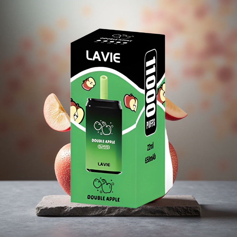Lavie Aurora 11000 Puffs 22ML Double Apple Rechargeable Disposable Vape