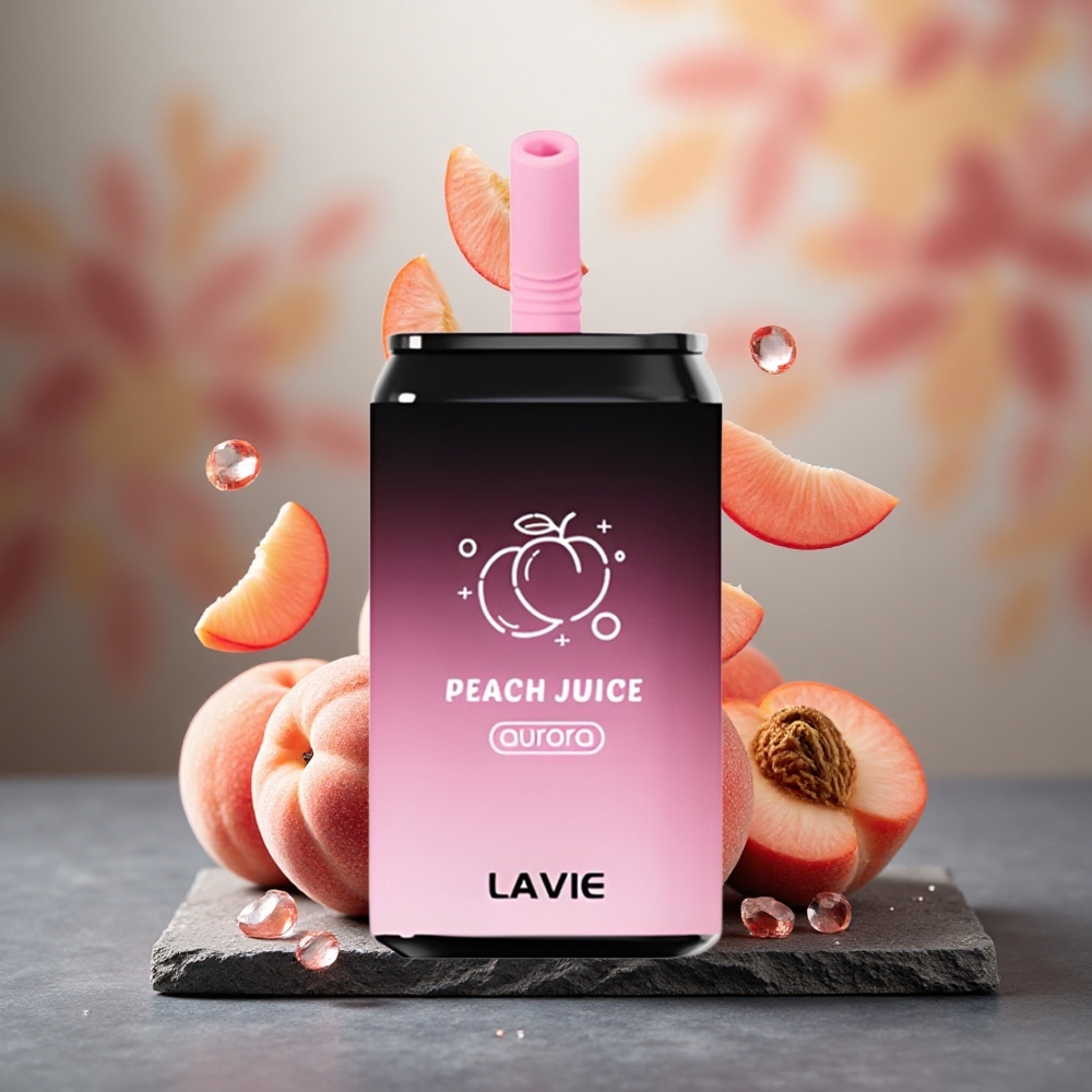 Lavie Aurora 11000 Puffs 22ML Peach Juice Disposable Vape