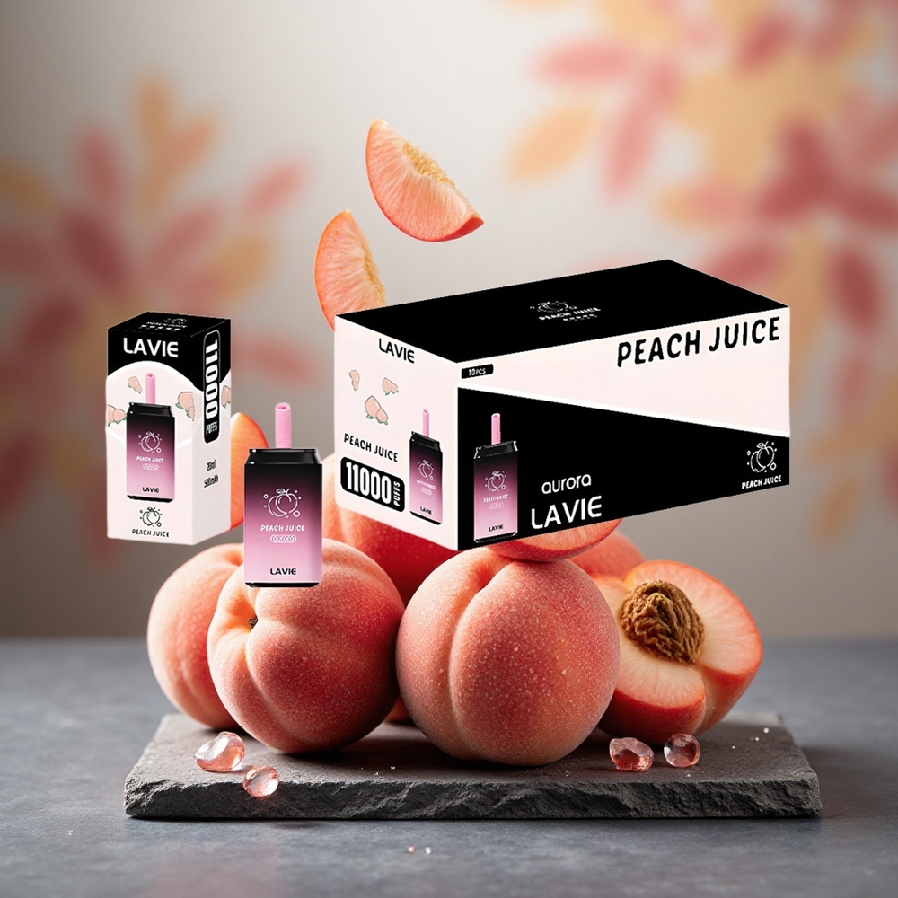 Lavie Aurora 11000 Puffs 22ML Peach Juice Disposable Vape