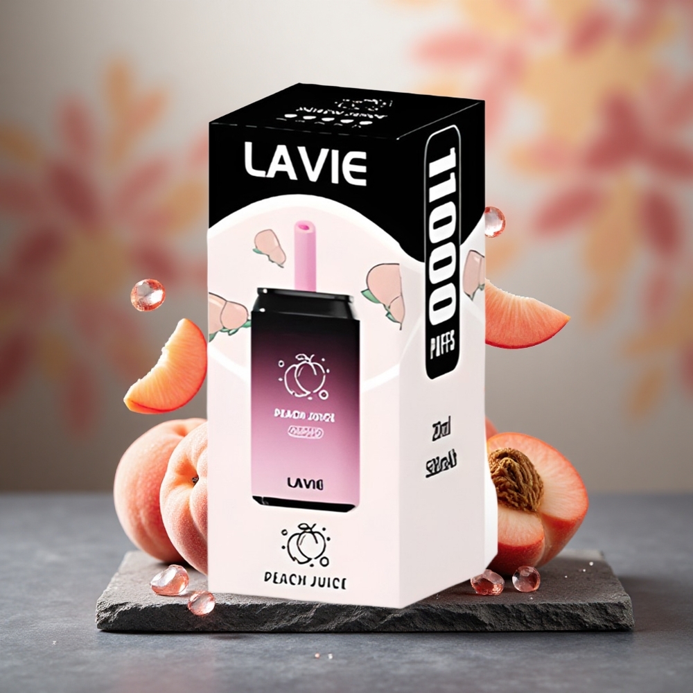 Lavie Aurora 11000 Puffs 22ML Peach Juice Disposable Vape