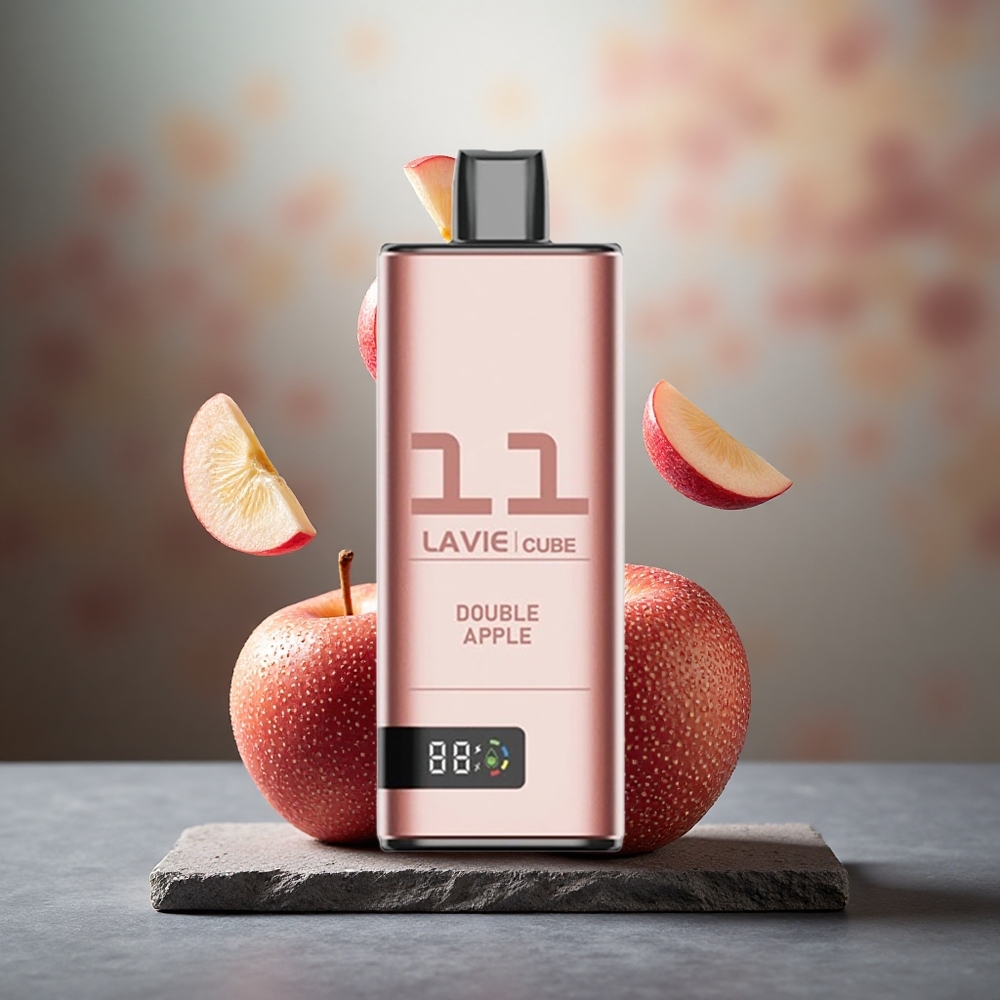Lavie Cube 20000 Puffs Disposable Vape Double Apple 28mL Type C