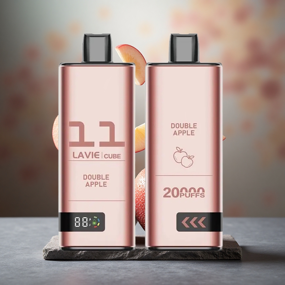 Lavie Cube 20000 Puffs Disposable Vape Double Apple 28mL Type C