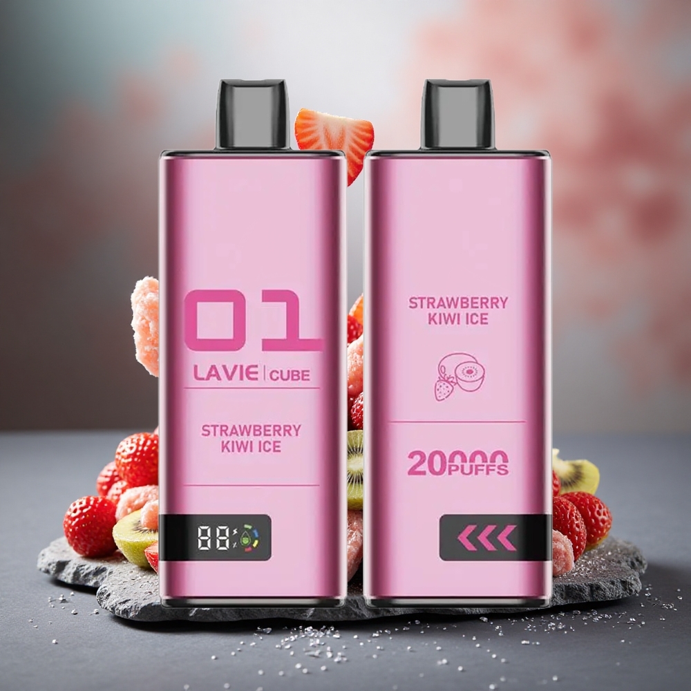 Lavie Cube 20000 Puffs Disposable Vape Strawberry Kiwi Ice 28ML Type C