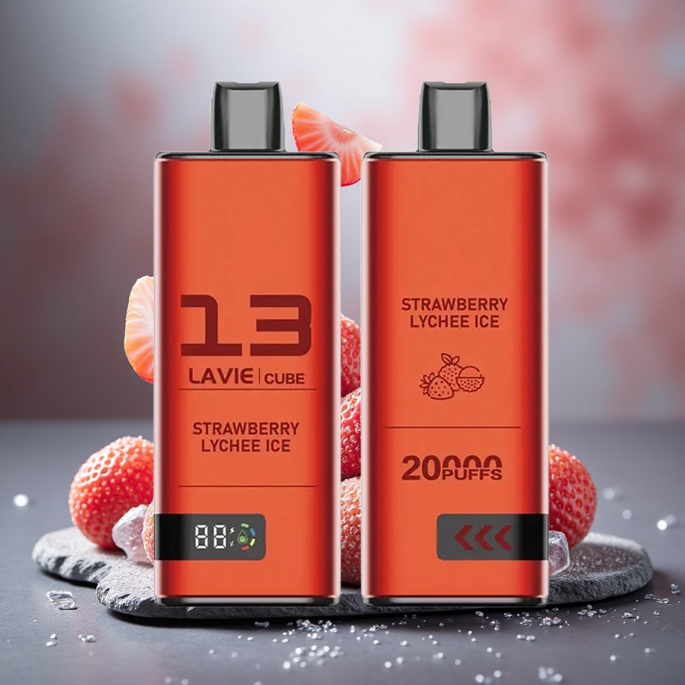 Lavie Cube 20000 Puffs Disposable Vape Strawberry Lychee Ice 28ML Type C