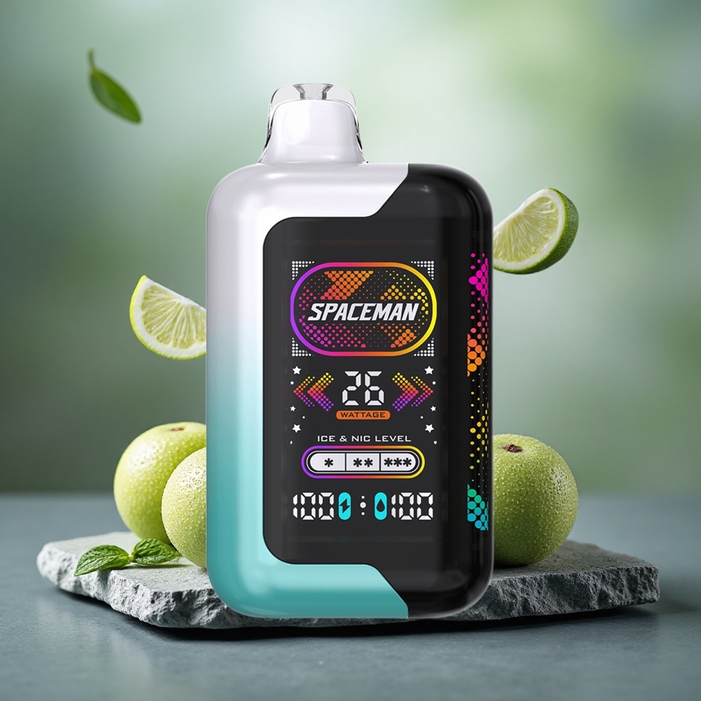 SMOK SPACEMAN SP40000 Disposable Vape Fresh Mint 1000mAh 20ml E-Liquid Capacity