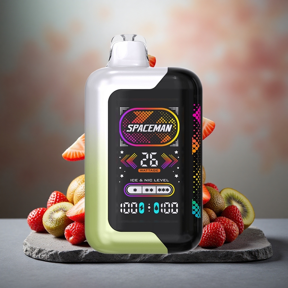 SMOK SPACEMAN SP40000 Disposable Vape Strawberry Kiwi 20ml E-Liquid Capacity 40000 Puffs