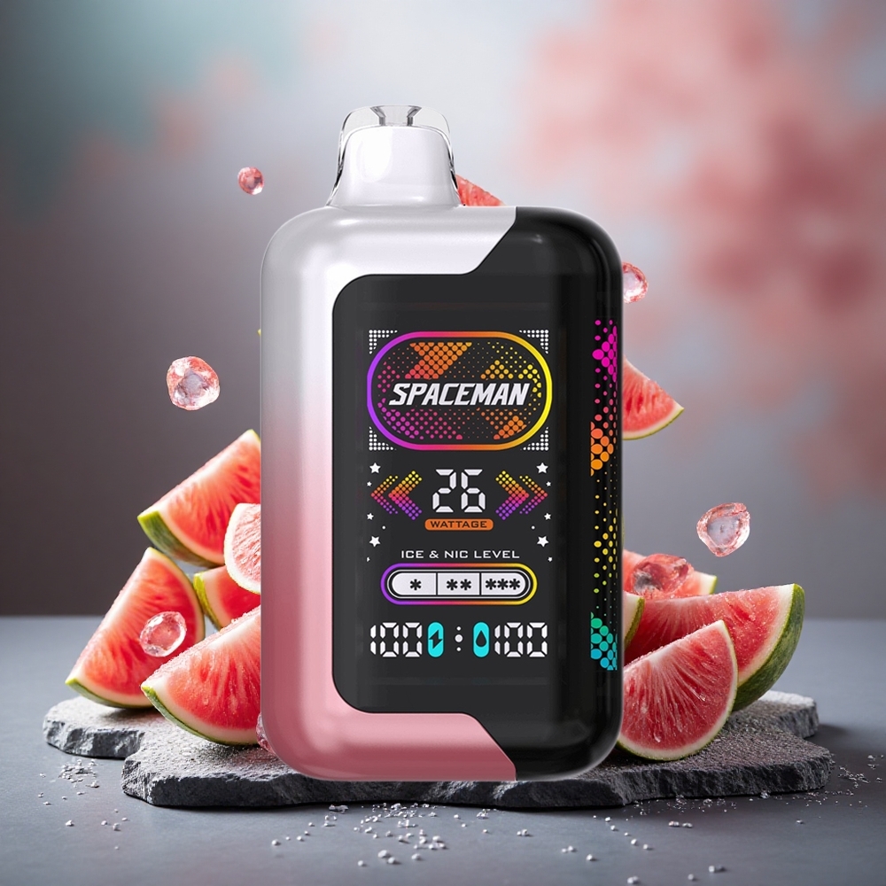 SMOK SPACEMAN SP40000 Disposable Vape Watermelon Ice 20ml E-Liquid Capacity 1000mAh