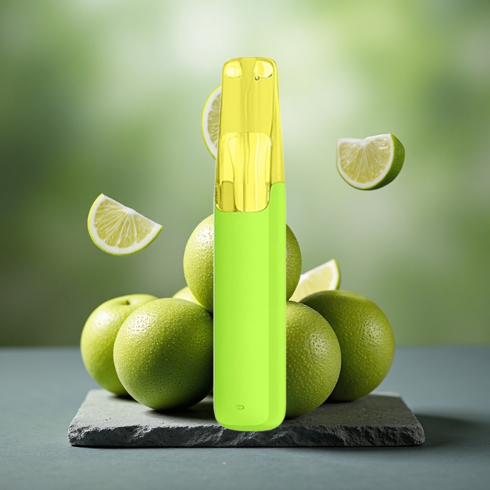 Snowplus Dash 4000 Puffs 7.5ml E-liquid Volume Disposable Device Crisp Green