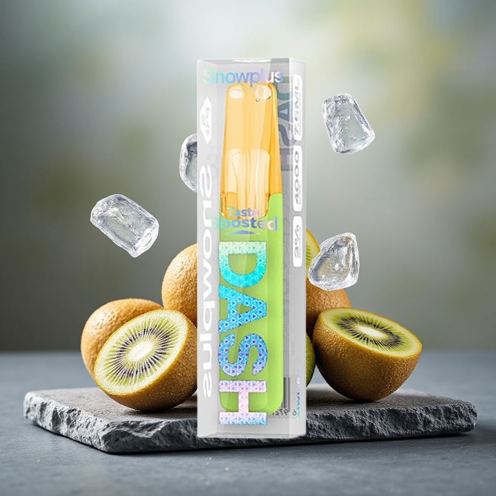 Snowplus Dash 4000 Puffs Ceramic Kiwi Ice Disposable Device