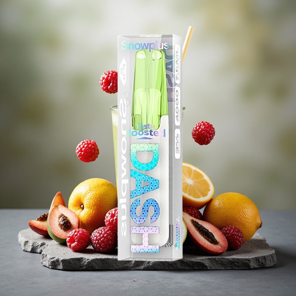 Snowplus Dash 4000 Puffs Disposable Device Matcha Smoothie Ceramic 3%,5% Nicotine